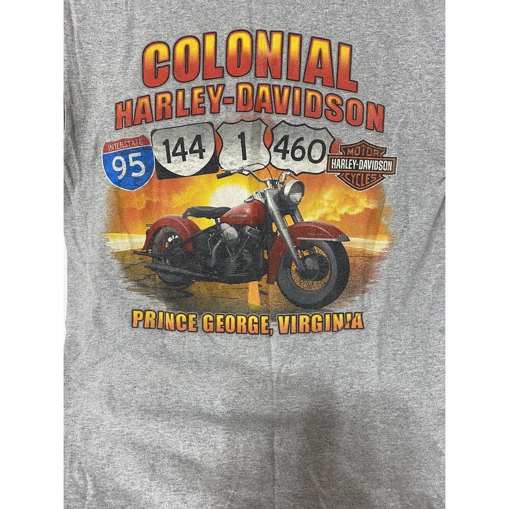 Harley-Davidson Colonial Prince George, Virginia T-Shirt Size Medium - Picture 4 of 7